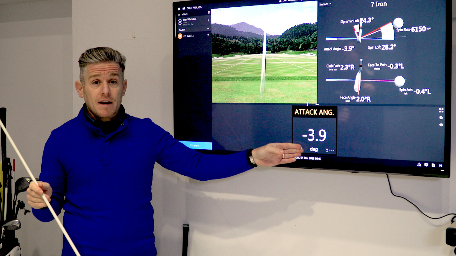 Trackman terms What is attack angle? National Club Golfer