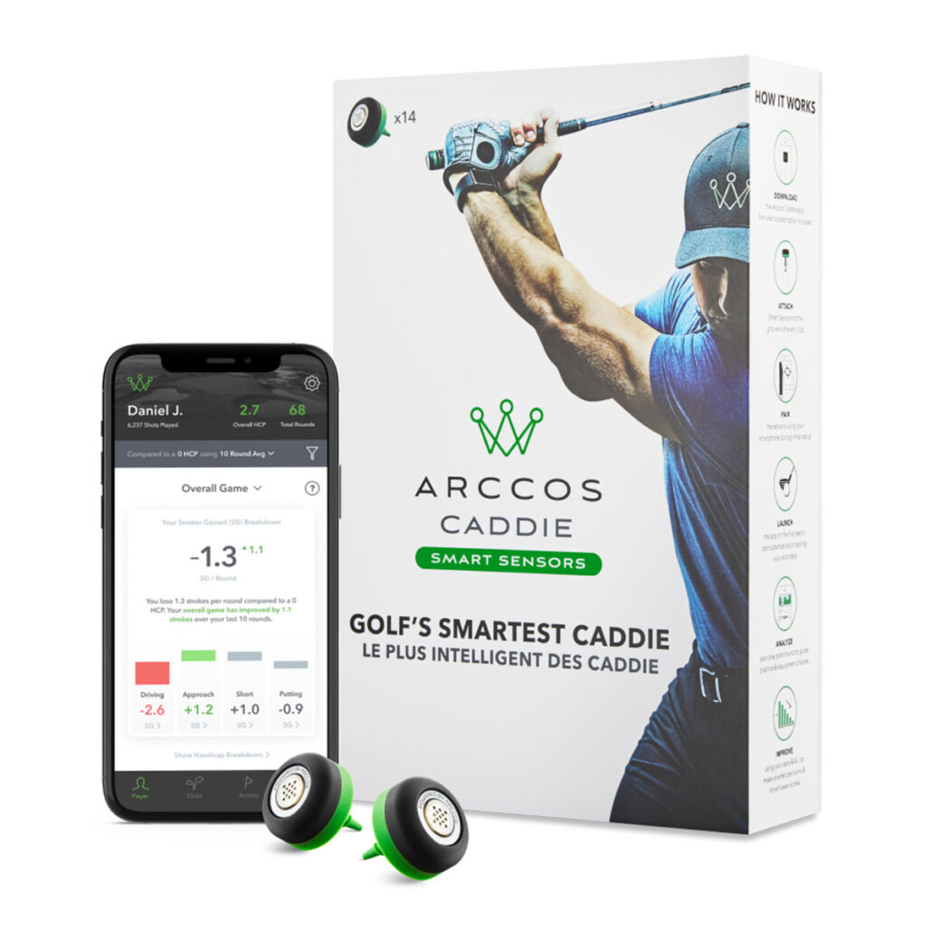 Buyer’s Guide: Best golf training equipment 35 362508 Arccos Caddie Smart Sensors 1