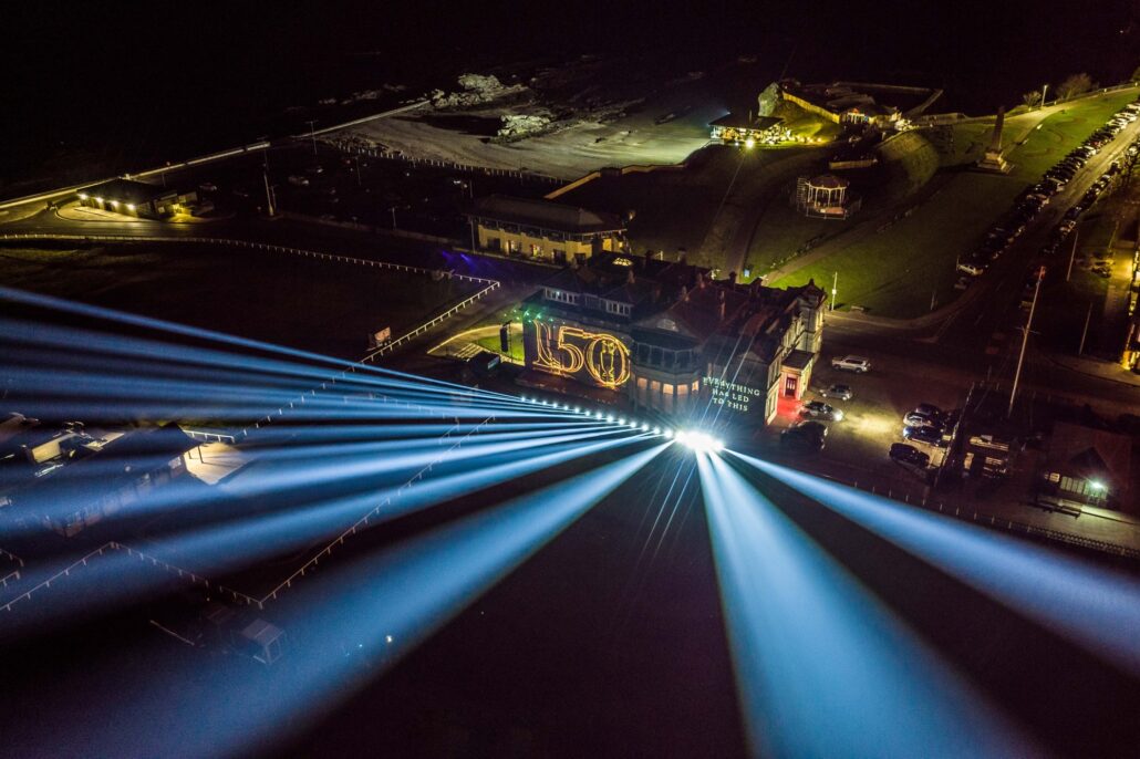 The Open celebrated with spectacular light show in St Andrews 6 St Andrews Celebration of Light