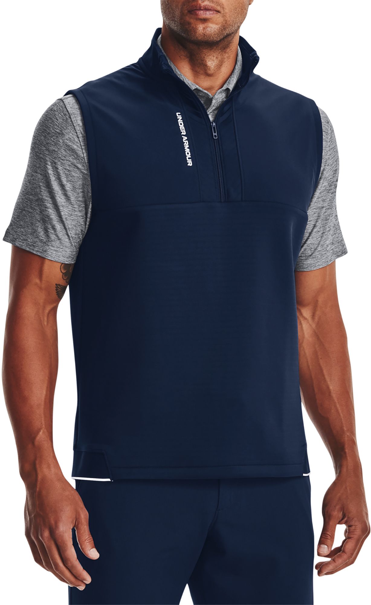 Under Armour Men's Storm Daytona Golf Vest, Large, Academy/Academy National Club Golfer