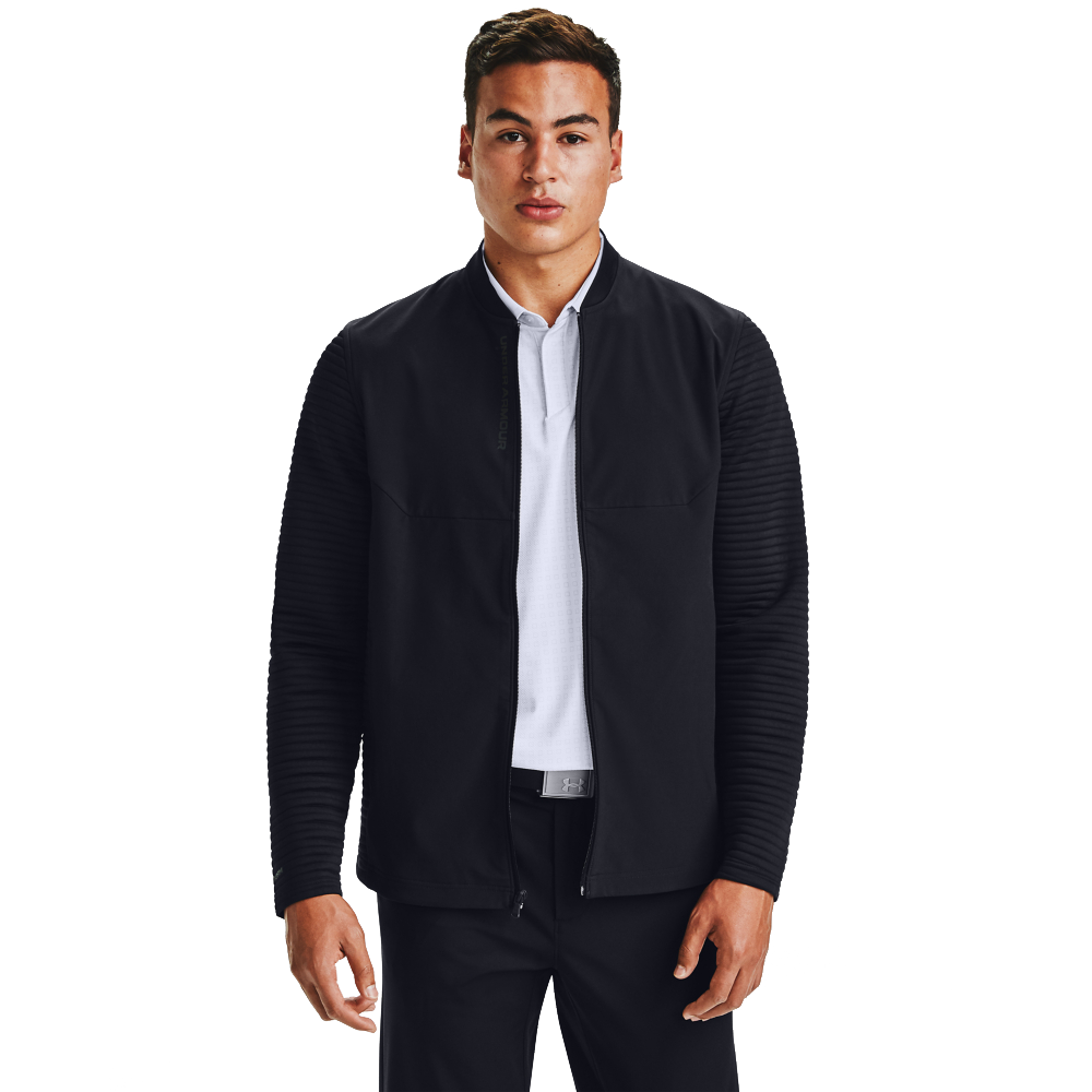 Storm Evolution Daytona Full Zip Jacket, Black, XL Under Armour Golf