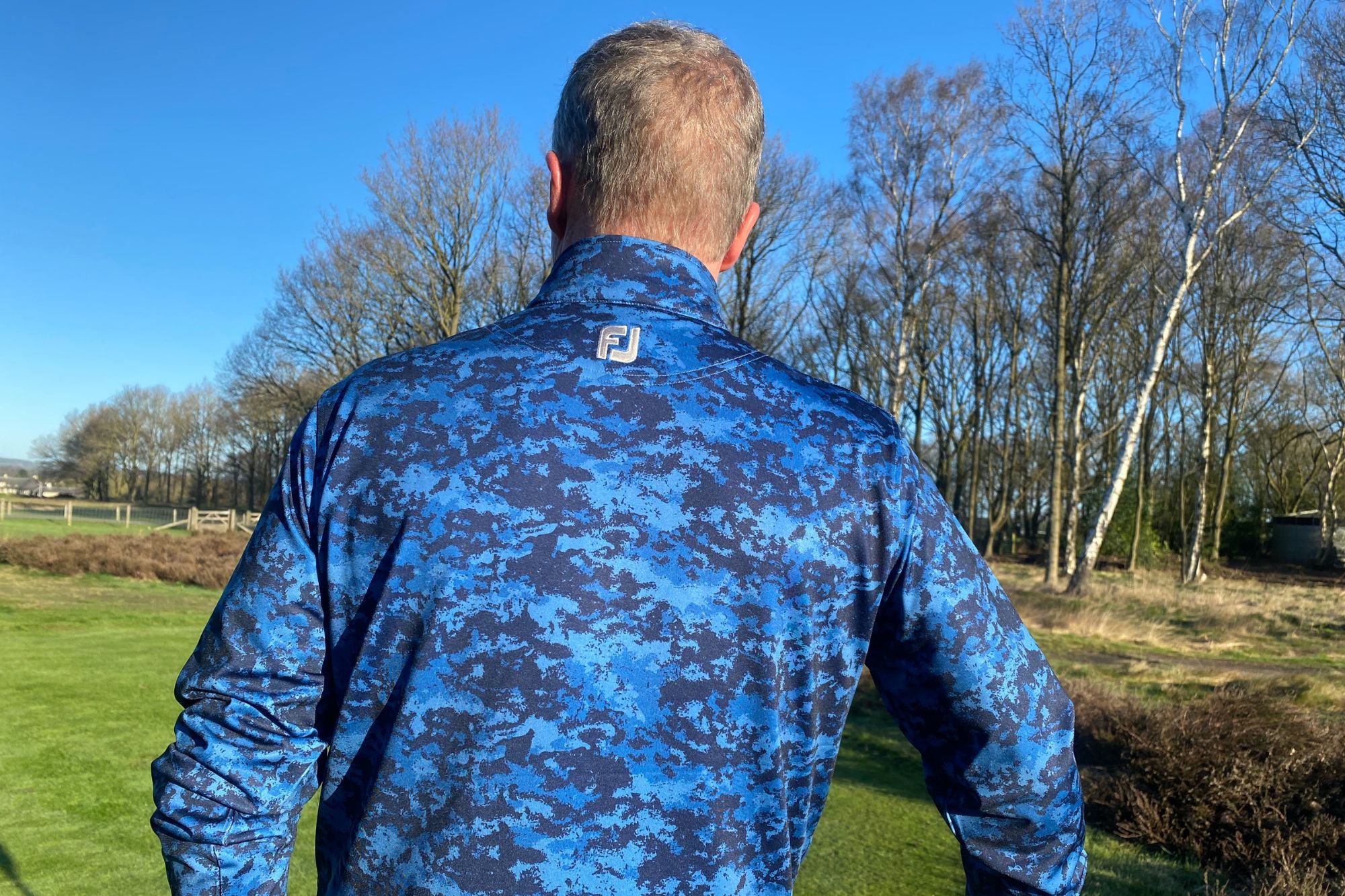 FootJoy Cloud Camo Print Midlayer review Andre Leyh