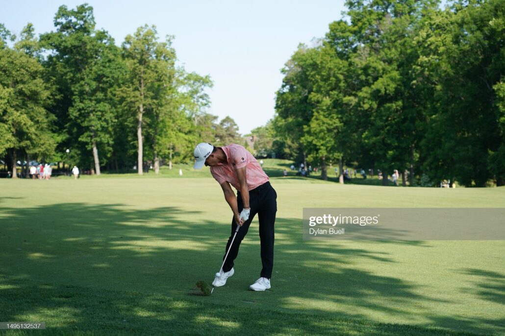 iron swing impact positon